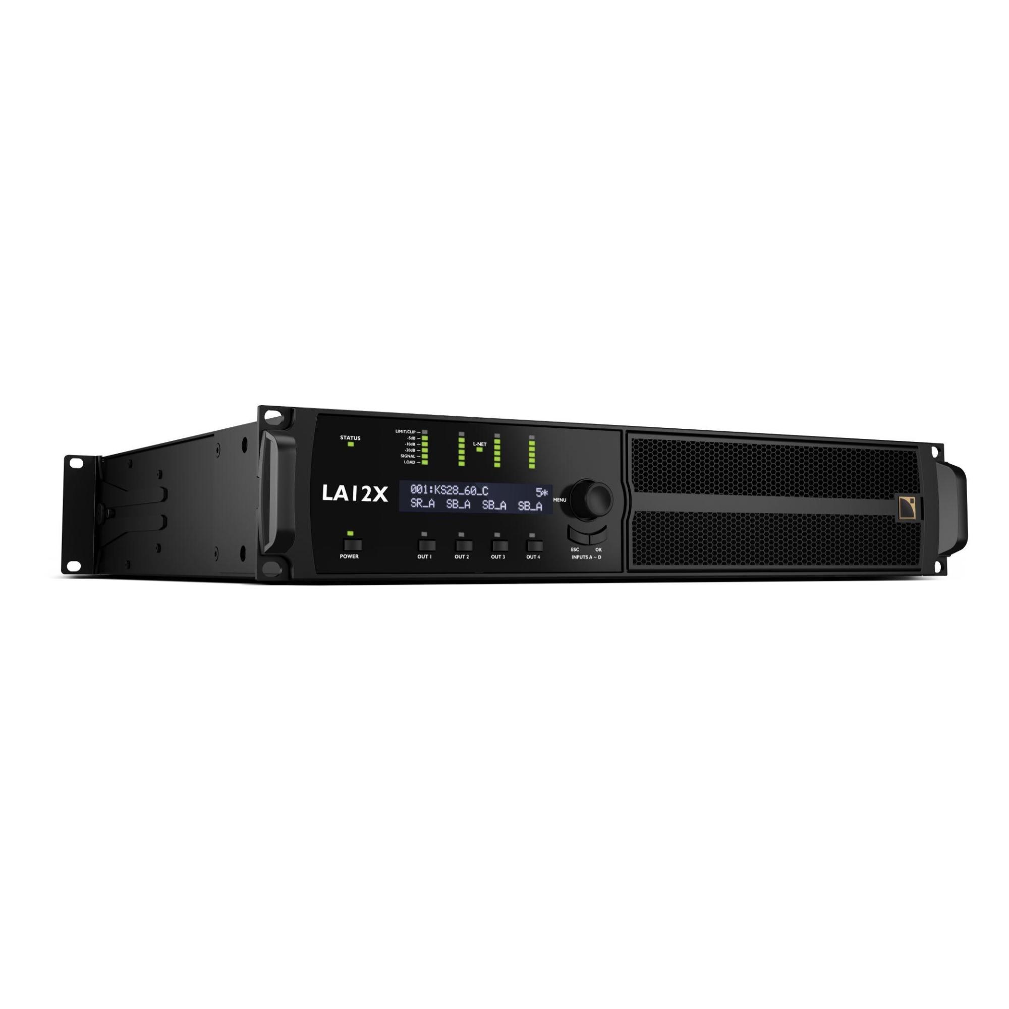 L-Acoustics 4chパワーアンプ(LA12X)入荷しました